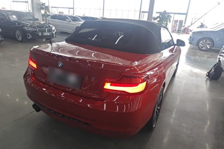 Used BMW 2 Series 2019 225i Convertible Coupe Sports Design Package Rear Right 45 Deg