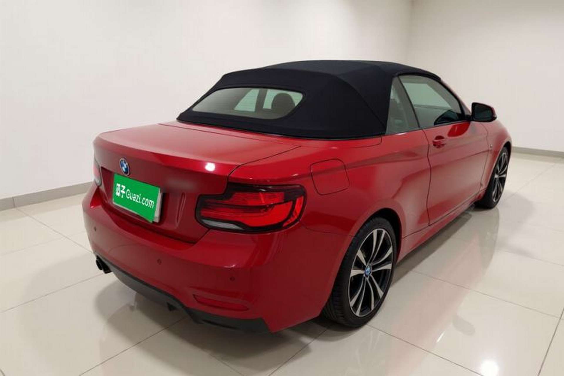 Used BMW 2 Series 2019 225i Convertible Coupe Sports Design Package Rear Right 45 Deg