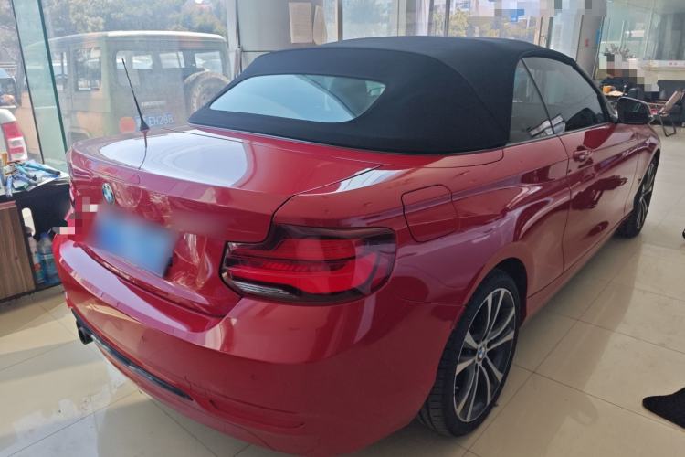 Used BMW 2 Series 2019 225i Convertible Coupe Sports Design Package Rear Right 45 Deg