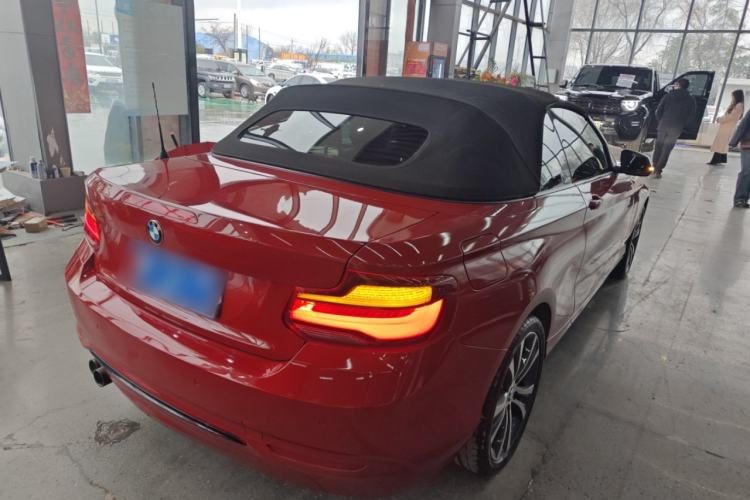 Used BMW 2 Series 2019 225i Convertible Coupe Sports Design Package Rear Right 45 Deg