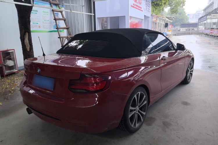 Used BMW 2 Series 2019 225i Convertible Coupe Sports Design Package Rear Right 45 Deg