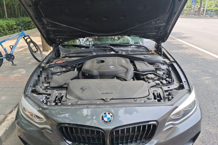 Used BMW 2 Series 2019 225i Luxury Model with M Sport Package Engine Bay