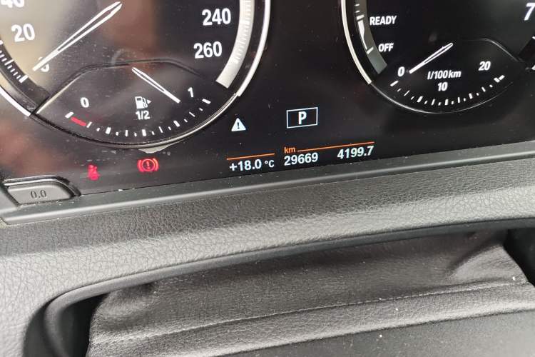 Used BMW 2 Series 2019 225i Convertible Coupe Sports Design Package Odometer Close Up