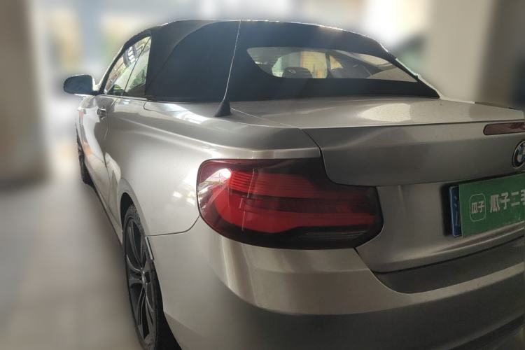 Used BMW 2 Series 2019 225i Convertible Coupe Sports Design Package Rear Left 45 Deg