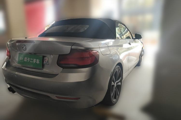Used BMW 2 Series 2019 225i Convertible Coupe Sports Design Package Rear Right 45 Deg