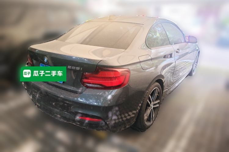 Used BMW 2 Series 2019 225i Luxury Model with M Sport Package Rear Right 45 Deg