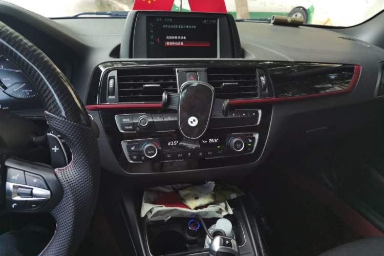 Used BMW 2 Series 2019 225i Convertible Coupe Sports Design Package Audio And AC Panel