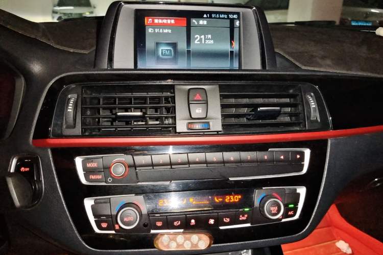 Used BMW 2 Series 2019 225i Convertible Coupe Sports Design Package Audio And AC Panel