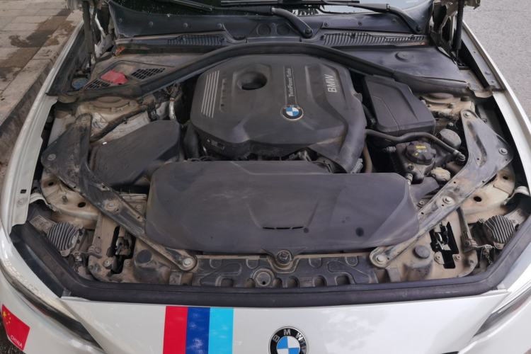 Used BMW 2 Series 2019 225i Convertible Coupe Sports Design Package Engine Bay