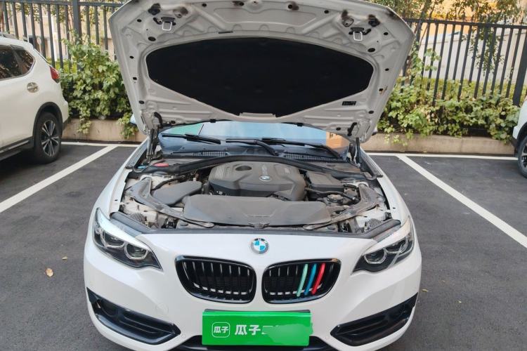 Used BMW 2 Series 2019 225i Convertible Coupe Sports Design Package Engine Bay