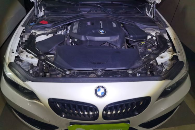 Used BMW 2 Series 2019 225i Convertible Coupe Sports Design Package Engine Bay