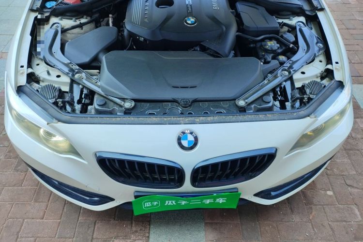 Used BMW 2 Series 2019 225i Convertible Coupe Sports Design Package Engine Bay