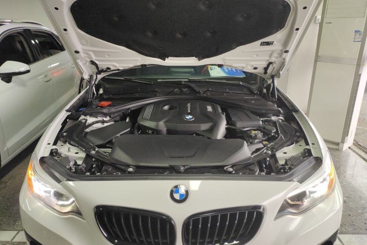 Used BMW 2 Series 2019 225i Convertible Coupe Sports Design Package Engine Bay