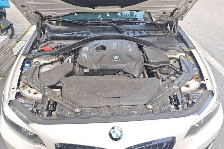 Used BMW 2 Series 2019 225i Convertible Coupe Sports Design Package Engine Bay