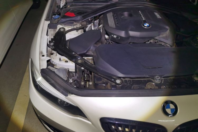 Used BMW 2 Series 2019 225i Convertible Coupe Sports Design Package Engine Bay Right