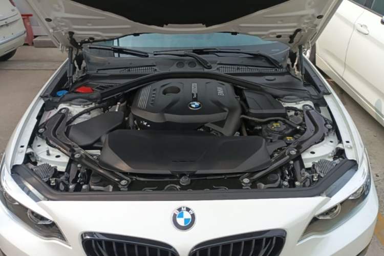 Used BMW 2 Series 2019 225i Convertible Coupe Sports Design Package Engine Bay