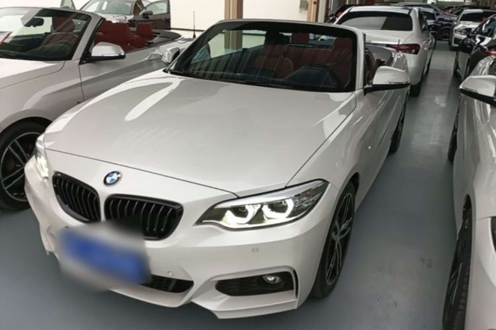 Used BMW 2 Series 2019 225i Convertible Coupe Luxury Edition M Sport Package Front Left 45 Deg
