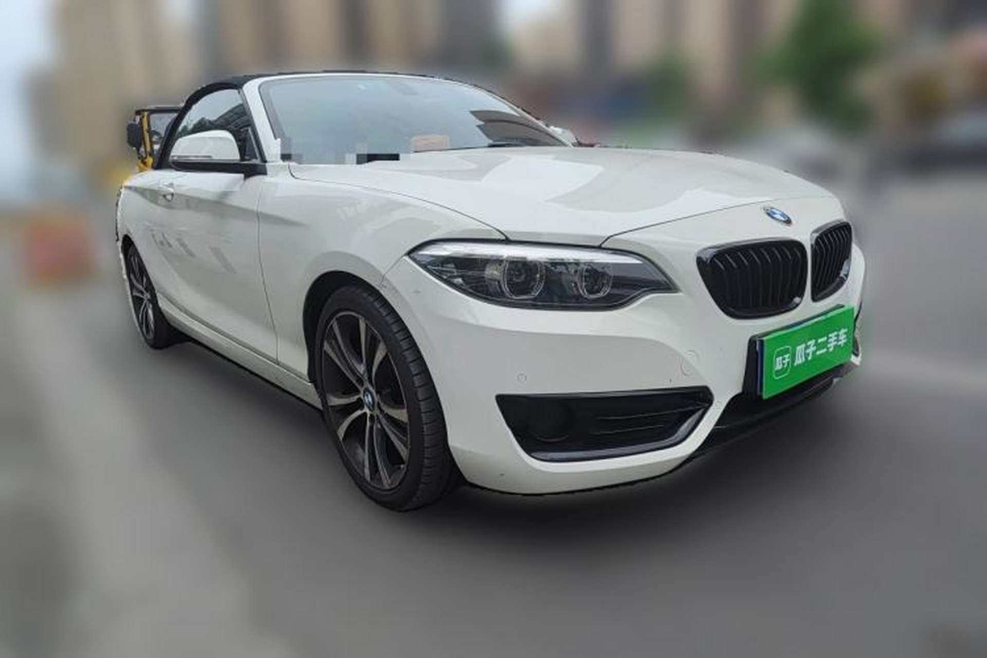 Used BMW 2 Series 2019 225i Convertible Coupe Sports Design Package Front Right 45 Deg