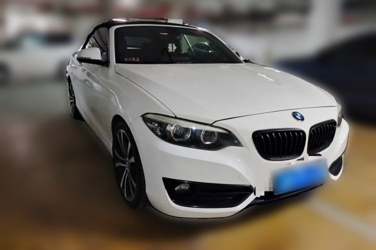 Used BMW 2 Series 2019 225i Convertible Coupe Sports Design Package Front Right 45 Deg