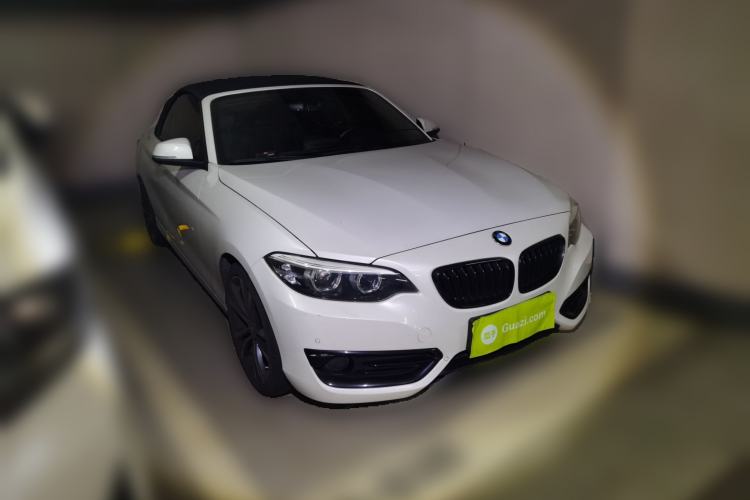 Used BMW 2 Series 2019 225i Convertible Coupe Sports Design Package Front Right 45 Deg