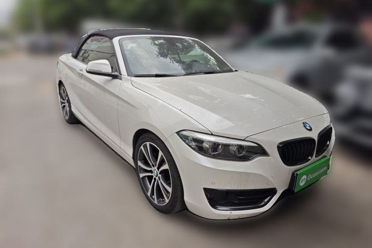 Used BMW 2 Series 2019 225i Convertible Coupe Sports Design Package Front Right 45 Deg