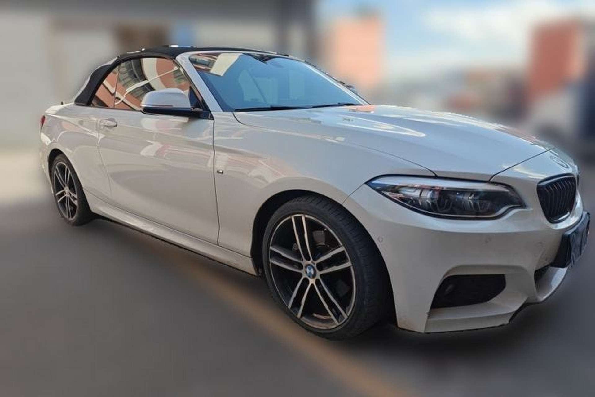 Used BMW 2 Series 2019 225i Convertible Coupe Luxury Edition M Sport Package Front Right 45 Deg