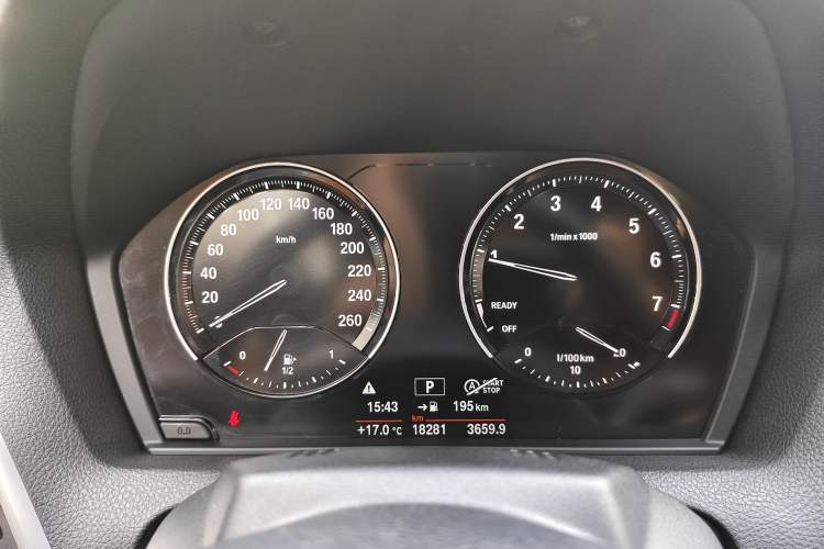 Used BMW 2 Series 2019 225i Convertible Coupe Sports Design Package Odometer Close Up