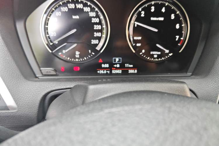 Used BMW 2 Series 2019 225i Convertible Coupe Sports Design Package Odometer Close Up