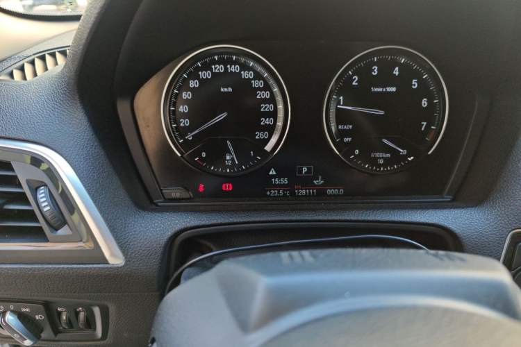 Used BMW 2 Series 2019 225i Convertible Coupe Sports Design Package Odometer Close Up