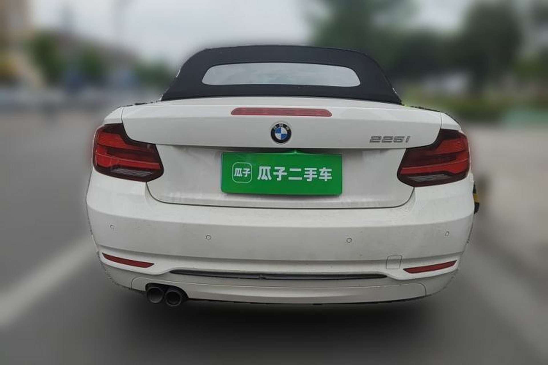 Used BMW 2 Series 2019 225i Convertible Coupe Sports Design Package Rear