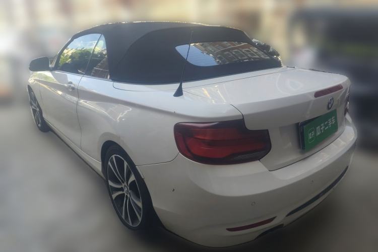 Used BMW 2 Series 2019 225i Convertible Coupe Sports Design Package Rear Left 45 Deg