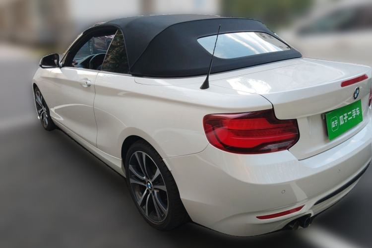 Used BMW 2 Series 2019 225i Convertible Coupe Sports Design Package Rear Left 45 Deg