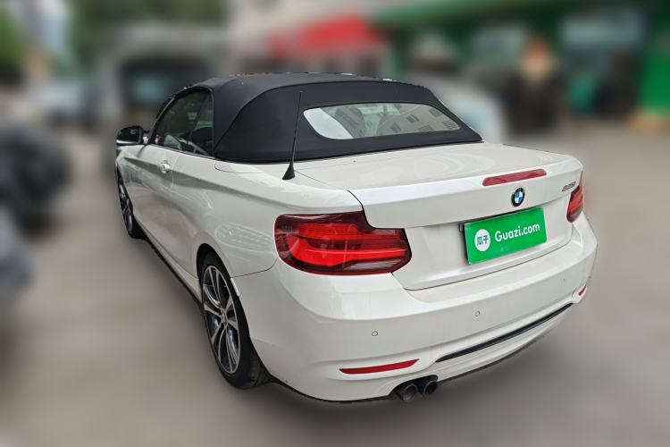Used BMW 2 Series 2019 225i Convertible Coupe Sports Design Package Rear Left 45 Deg
