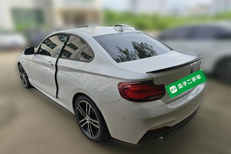 Used BMW 2 Series 2019 225i Luxury Model with M Sport Package Rear Left 45 Deg