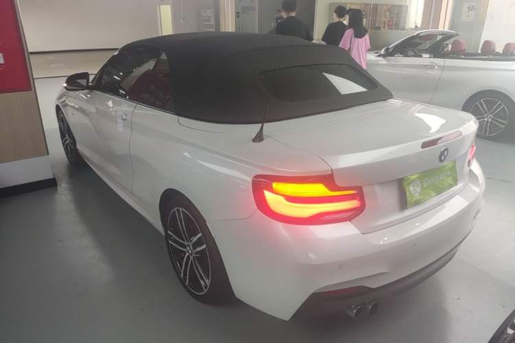 Used BMW 2 Series 2019 225i Convertible Coupe Luxury Edition M Sport Package Rear Left 45 Deg