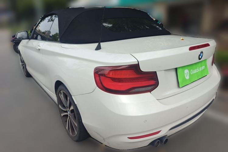 Used BMW 2 Series 2019 225i Convertible Coupe Sports Design Package Rear Left 45 Deg