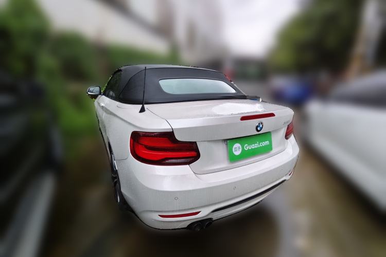 Used BMW 2 Series 2019 225i Convertible Coupe Sports Design Package Rear Left 45 Deg