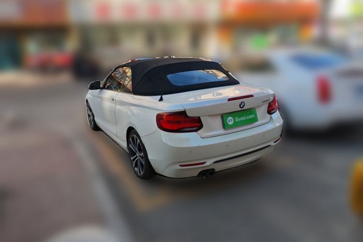 Used BMW 2 Series 2019 225i Convertible Coupe Sports Design Package Rear Left 45 Deg