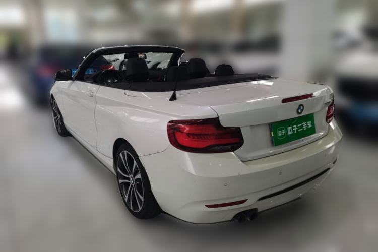 Used BMW 2 Series 2019 225i Convertible Coupe Sports Design Package Rear Left 45 Deg