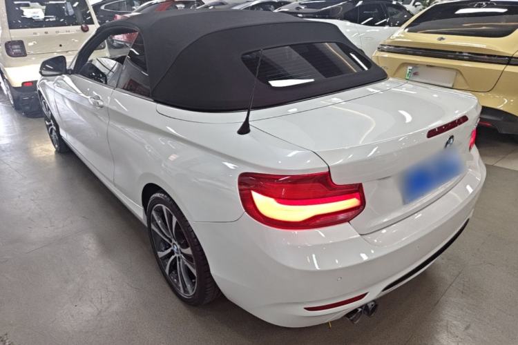 Used BMW 2 Series 2019 225i Convertible Coupe Sports Design Package Rear Left 45 Deg