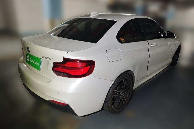 Used BMW 2 Series 2019 225i Luxury Model with M Sport Package Rear Right 45 Deg