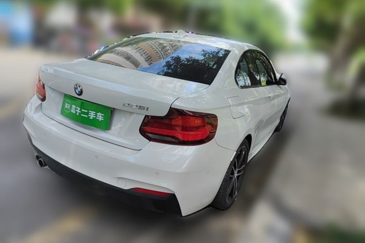 Used BMW 2 Series 2019 225i Luxury Model with M Sport Package Rear Right 45 Deg