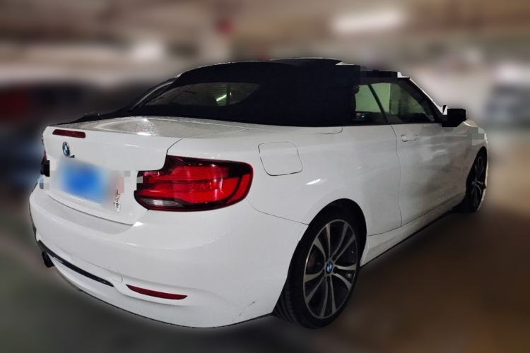 Used BMW 2 Series 2019 225i Convertible Coupe Sports Design Package Rear Right 45 Deg