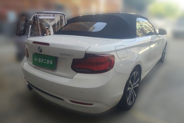 Used BMW 2 Series 2019 225i Convertible Coupe Sports Design Package Rear Right 45 Deg