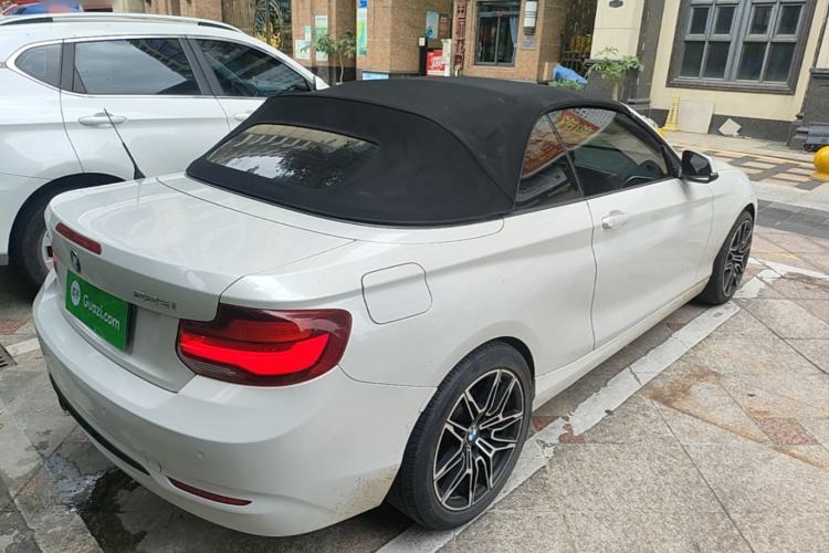Used BMW 2 Series 2019 225i Convertible Coupe Sports Design Package Rear Right 45 Deg