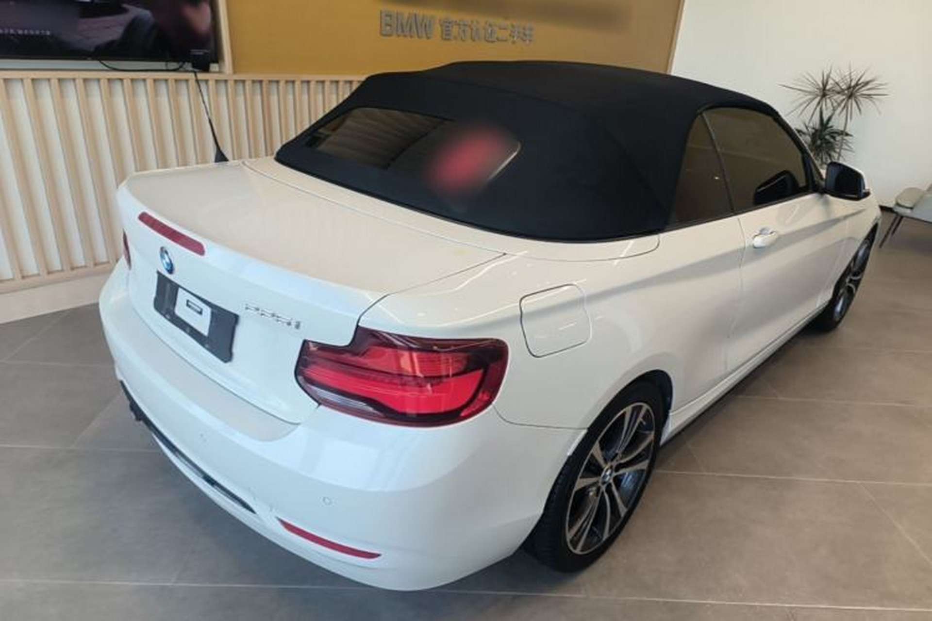 Used BMW 2 Series 2019 225i Convertible Coupe Sports Design Package Rear Right 45 Deg