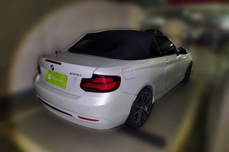 Used BMW 2 Series 2019 225i Convertible Coupe Sports Design Package Rear Right 45 Deg