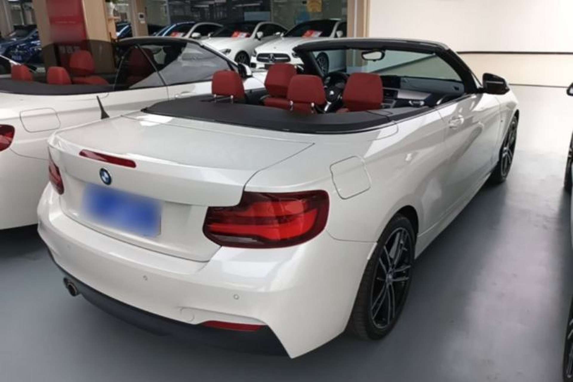 Used BMW 2 Series 2019 225i Convertible Coupe Luxury Edition M Sport Package Rear Right 45 Deg