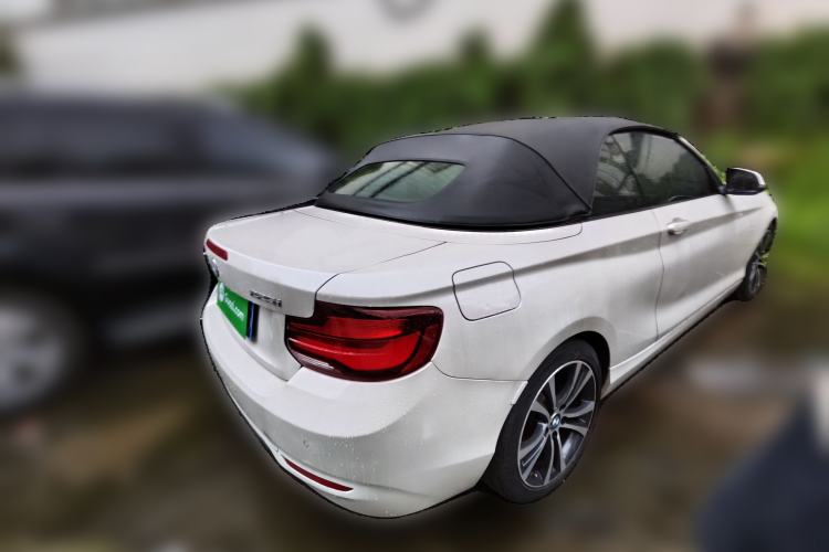 Used BMW 2 Series 2019 225i Convertible Coupe Sports Design Package Rear Right 45 Deg