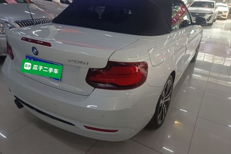 Used BMW 2 Series 2019 225i Convertible Coupe Sports Design Package Rear Right 45 Deg